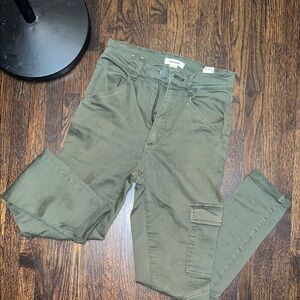 Garage Olive Green Pants